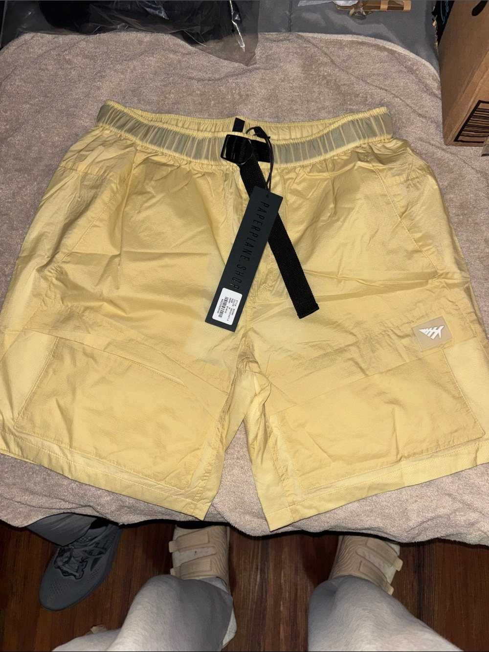 Men's Yellow Swim Shorts